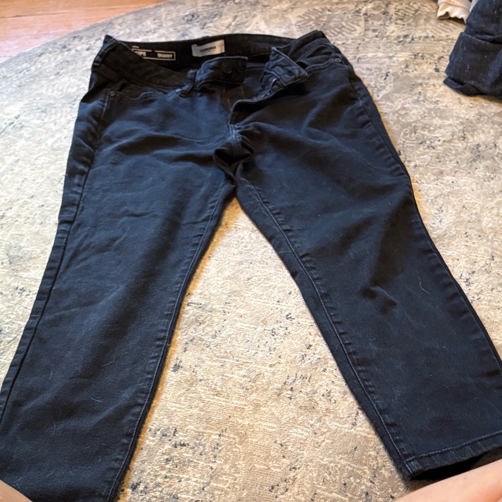 Sonoma Women's Black Ankle Jeans